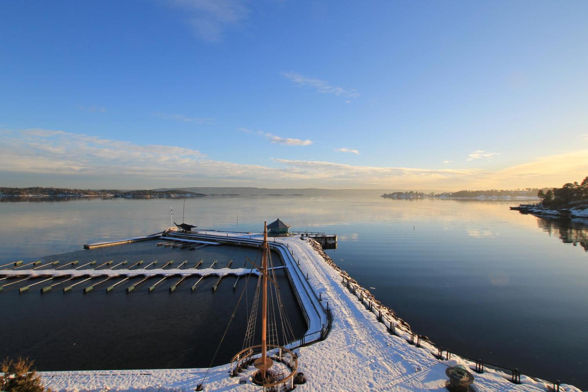 Holmen Fjordhotell Nesbru Exterior foto